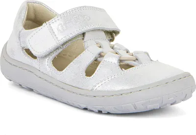 Produktbild von Froddo Barefoot Elastic Sandal Silver Größe EU 34