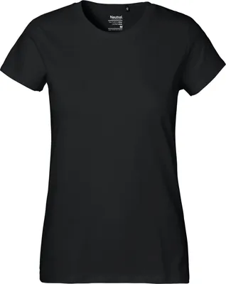 Produktbild von Neutral O80001 | Damen Classic T-Shirt / 100% Fairtrade Baumwolle - Farbe: Black - Größe: L