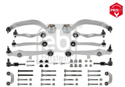 Produktbild von Febi Querlenker Reparatursatz vorne für vorne Audi A4 A6 B5 C5 VW Passat 3B2+3B6