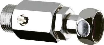 Obrázok produktu pre Uzáver guľového ventilu Delabie. DForm G1/2BxG1/2 L70mm,w.detach. Matica