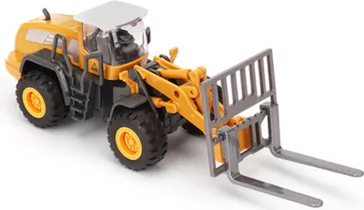 Produktbild von Legierung Baufahrzeug Spielzeug 1:55 Transportfahrzeuge Baustelle Spielset Spielzeug für Kinder Jungen Gabelstapler