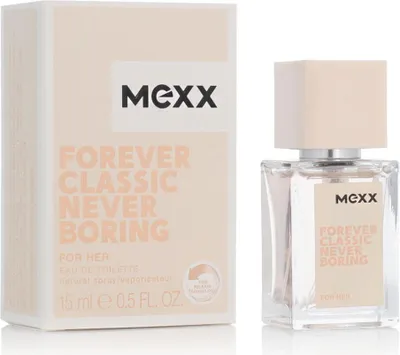Produktbild von Parfüm Mujer Mexx Forever Classic Never Boring für Sie EDT 15 ml