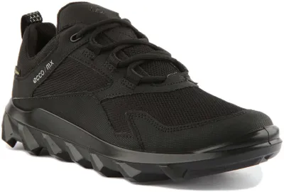 Produktbild von Ecco MX W Frauen Schnürung Gore Tex Textil Turnschuhe Schwarz – 7,5 UK - 41 EU - 10/10,5 US / Schwarz