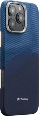 Obrázok produktu pre Pitaka KI1603POTH, Ochranný obal, Apple, iPhone 16 Pro, 16 cm (6.3"), Modrá
