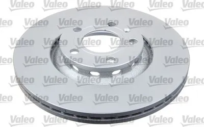 Produktbild von 2x VALEO Bremsscheibe 672593 vorne für VW PASSAT Variant (3B6) PASSAT (3B3)