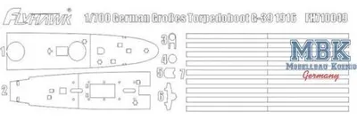 Produktbild von Flyhawk FH710049 Torpedoboot G-39 Paint mask (FH1309)