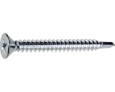 Obrázok produktu pre Samorezná skrutka s krížovou drážkou 4,2x45 ZH zinok 1000 ks