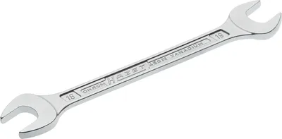 Produktbild von HAZET Doppelmaulschlüssel 450N-18X19 221,2mm Chrom-Vanadium-Stahl