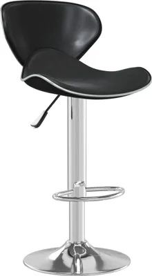 Obrázek produktu pro vidaXL Barová stolička černá Imitace kůže