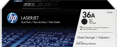 Produktbild von HP Toner CB 436 AD Doppelpack schwarz No. 36 A