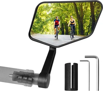 Immagine prodotto di Specchietto per e-bike - Ampio specchietto laterale ribaltabile
