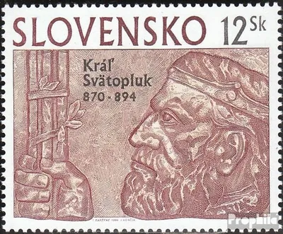 Produktbild von Briefmarken Slowakei 1994 Mi 198 (kompl.Ausg.) postfrisch Swatopluk