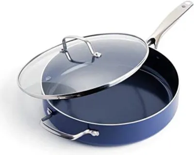 Produktbild von Famanu Hapjespfanne 28 cm mit Deckel - Induktionsgeeignet