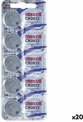 Obrázek produktu pro Lithiové knoflíkové články Maxell 3V CR2032 (20 kusů)