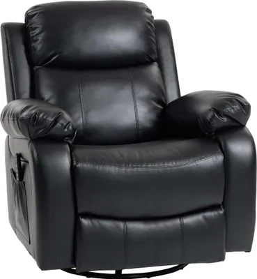 Imagen del producto de Silla de masaje con 8 puntos de vibración, reclinable, de color