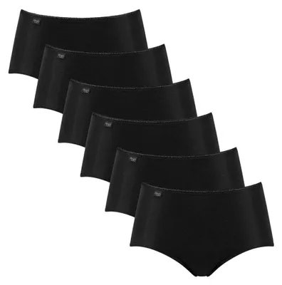 Produktbild von Sloggi Women 24/7 Microfibre Midi C3P 0 Black 48