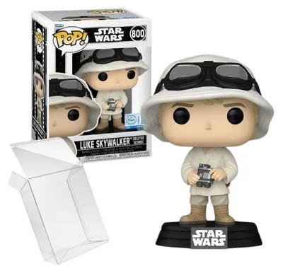 Zdjęcie produktu dla Funko Pop! Gwiezdne Wojny – Luke Skywalker [Usciszone sceny] #807 Edycja specjalna – produkt dostępny wyłącznie w tej edycji