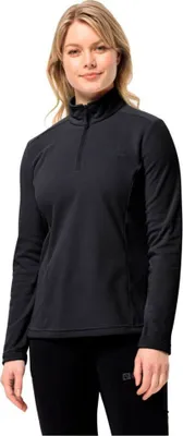 Immagine prodotto di Jack Wolfskin Taunus Pile con mezza zip Nero XS Donna Nero XS