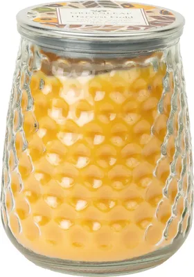 Image de Bougie parfumée dans un pot en verre Harvest Gold