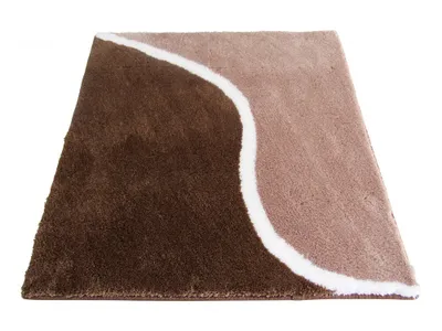 Produktbild von Batex WC Vorleger Toilettenvorleger Badematte Bad Teppich 60x60cm LEANDRA beige