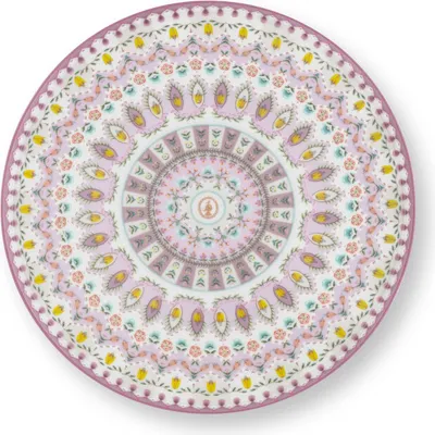 Produktbild von PIP STUDIO Lily&Lotus Tortenplatte klein lila bunt 21cm