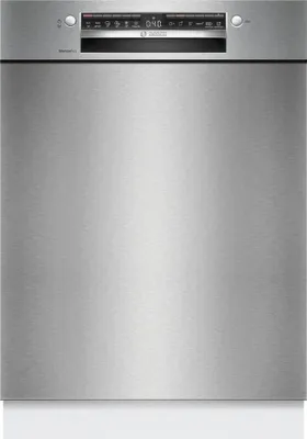 Produktbild von Bosch Serie 4 SMU4EAS30E, Unterbau, Standardgröße (60 cm), Gebürsteter Stahl, Tasten, 1,75 m, 1,65 m