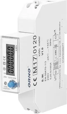 Obrázek produktu pro Orno OR-WE-525 1-fázový elektroměr