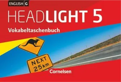 Produktbild von English G Headlight Band 5: 9. Schuljahr - Allgemeine Ausgabe - Vokabeltaschenbuch