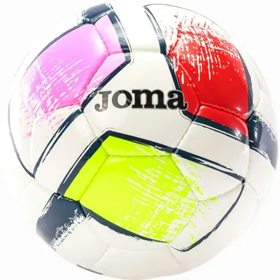 Produktbild von Joma Dali II Trainingsball - Weiß / Rosa | Größe: 5