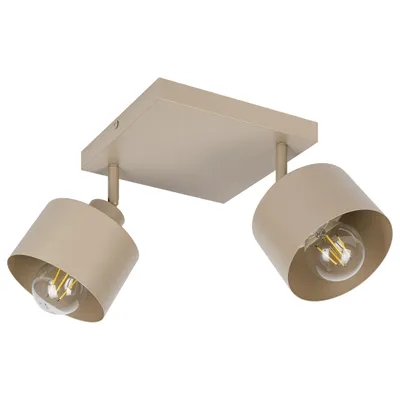 Produktbild von MasterLED Deckenleuchte Elza 2-flammig E27 beige