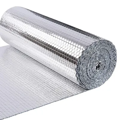 Produktbild von Heizkörperfolie Reflexionsfolie Isolierfolie - Aluminium - Doppelseitig - 20 x 0,6 m