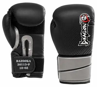 Produktbild von Bazooka Boxhandschuhe Muay Thai Kickboxen Sparring, Männer Damen, Boxsack Punchinghandschuhe, Kickboxhandschuhe MMA Kampfsport Training Schwarz Adult 8 10 12 14 16oz Muay Thai Boxing Gloves (8 Oz)