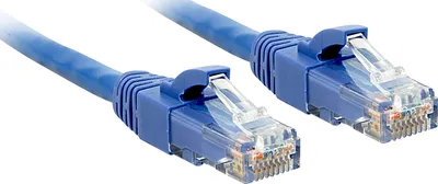 Produktbild von Lindy 48024, 20 m, Cat6, U/UTP (UTP), RJ-45, RJ-45, Blau