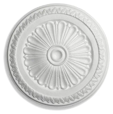 Produktbild von Decosa Rosette Donatella, weiß, Ø 32 cm - 6 Stück