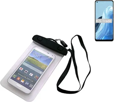 Produktbild von K-S-Trade Schutz Hülle Handy Hülle Kompatibel mit Oppo Reno7 4G Beach Bag wasserdicht 16cm x 10cm Schutzhülle Staub Sand Flachwasser Beachbag Case
