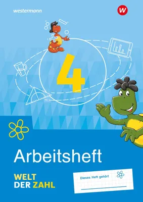 Produktbild von Welt der Zahl 4. Arbeitsheft. Für Berlin, Brandenburg, Mecklenburg-Vorpommern, Sachsen-Anhalt und Thüringen