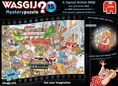 Produktbild von Wasgij Mystery 15 pcs, 1000 Stück(e), Comics, 12 Jahr(e)