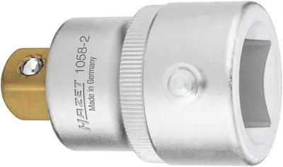 Produktbild von HAZET Reduzierstück 1058-2 I 3/4 Innenvierkant Antrieb I 1/2 Außenvierkant Abtrieb I Mit Ausrastbolzen für Stiftsicherung