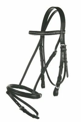 Produktbild von HKM Reittrense -Economic-, Farbe:9100 schwarz, Größe:Pony