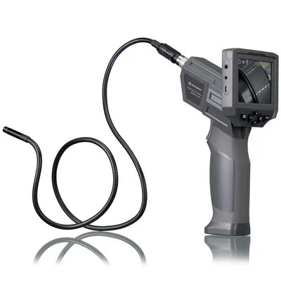 Image de BRESSER Caméra endoscopique avec écran LCD de 8,89 cm (3,5")