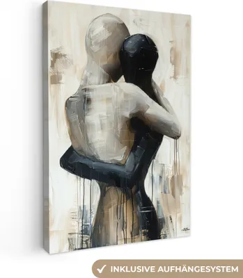 Produktbild von Leinwandbilder 20x30 cm - Liebe, moderne Wandbilder für Wohnzimmer