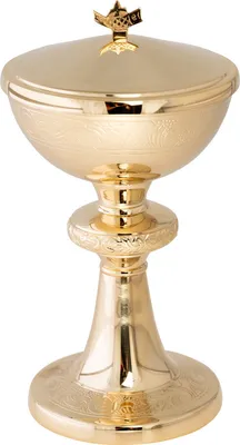 Produktbild von Ciborium vergoldet H 23 cm
