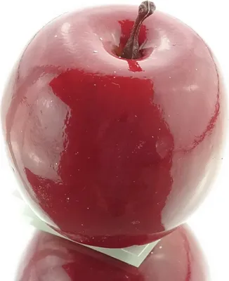Produktbild von Weihnachtsdeko Apfel Rot Ø 8 cm - Kunststoff