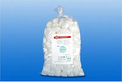 Immagine prodotto di NOBA Tamponi in tessuto non tessuto Nobamed® Ø 3,5 cm 250 pezzi