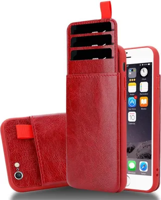 Zdjęcie produktu dla Cadorabo DE-124761, Apple, Apple iPhone 6 / 6S, Czerwony