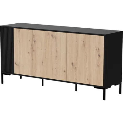 Obrázok produktu pre Komoda CIMER 02 čierna / dub artisan