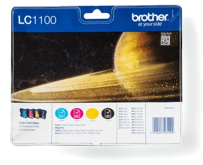 Image de Patrone Brother LC-1100VALBP Multipack