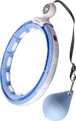 Produktbild von Magnetischer gewichteter Hula-Hoop-Reifen mit Zähler, Blau
