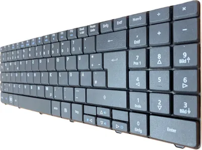 Produktbild von DEUTSCHE - Schwarz Tastatur version 1 kompatibel für Packard Bell EasyNote LJ77, TJ61