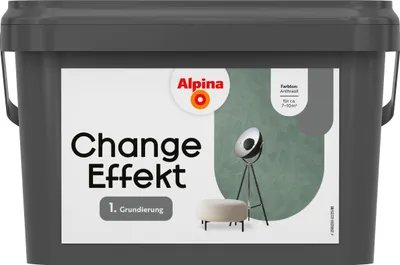 Produktbild von Alpina Grundierung Effektfarbe Change Farbeffekt anthrazit 2,5 l